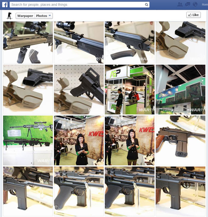 Warpaper at HK Toy & Games Fair 2014 Popular Airsoft To The