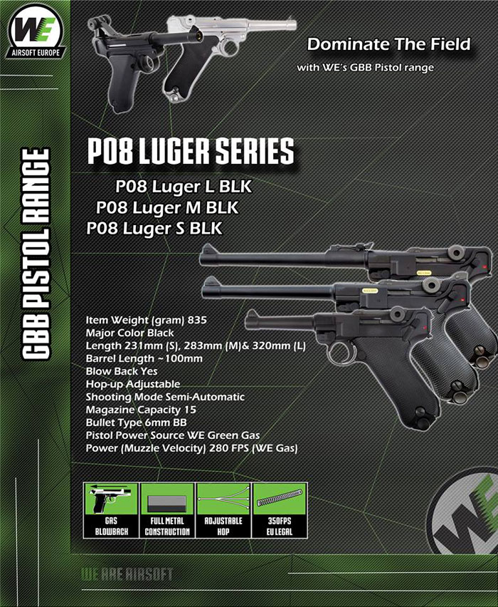 Big Delivery at WE Airsoft Europe Popular Airsoft To The