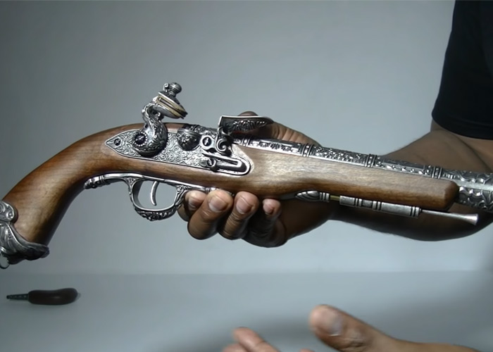 Airsoft Mike's HFC 18th Century Flintlock Review Popular Airsoft To The Airsoft World