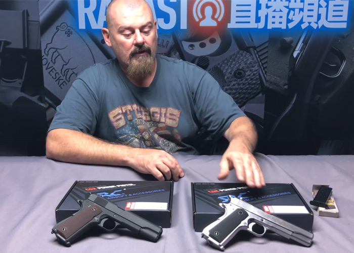 SRC SR-1911 CO2 GBB Pistol Presentation