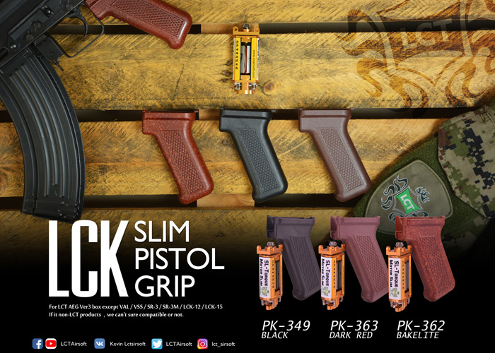 LCK Slim Pistol Grips