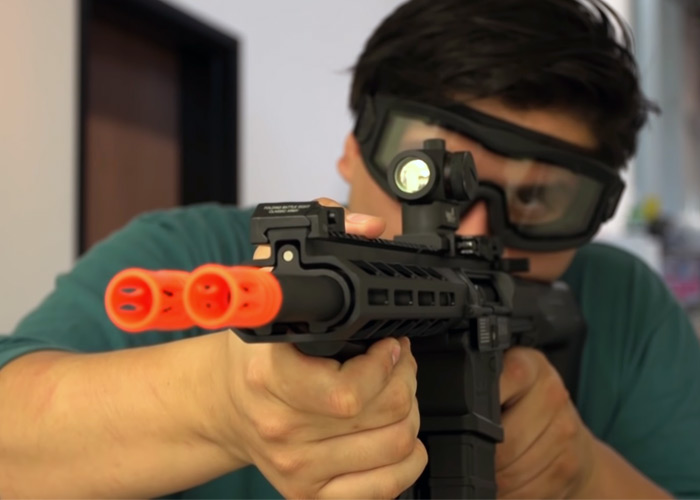 AMS On The Classic Army DT-4 Double-Barrel AEG