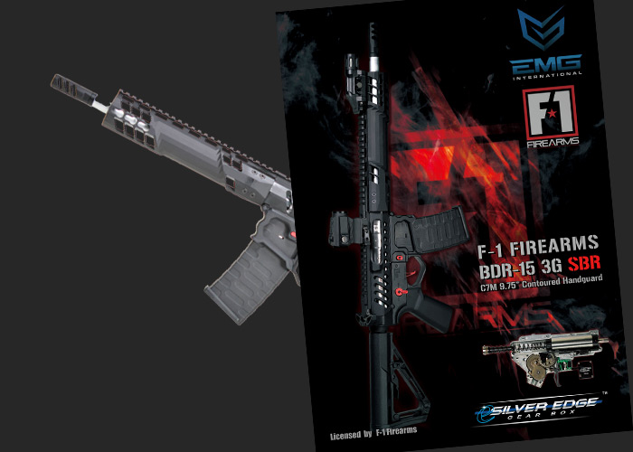 APS EMG F-1 Firearms SBR AR15 AEG Training Rifle