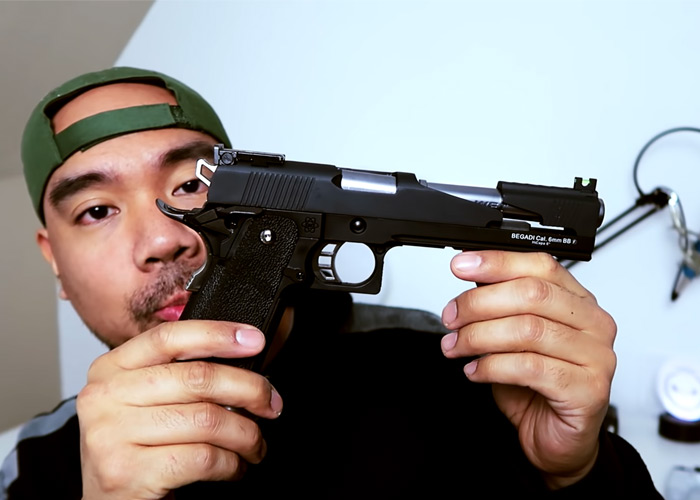Geonox Airsoft: WE Hi-Capa 6 GBB Pistol Review