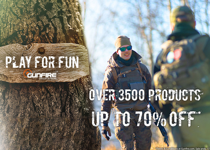 Gunfire Play For Fun Sale 2019 Last Days