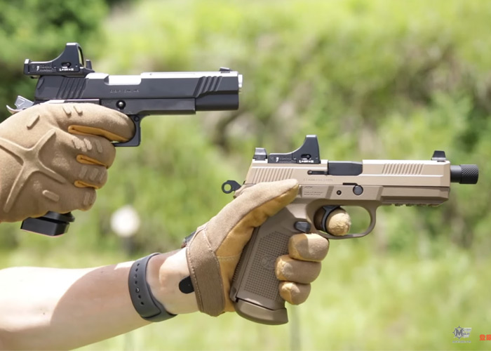 Mach Sakai TM Hi-Capa DOR vs VFC FNX-45 Tactical