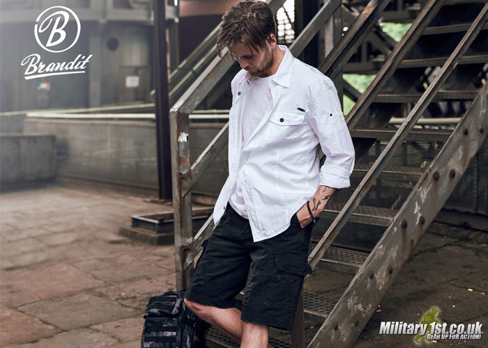 Military 1st Brandit Shell Valley Heavy Vintage Shorts