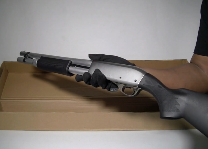 Airsoft Mike PPS M870 Silver Edition Epic Fail