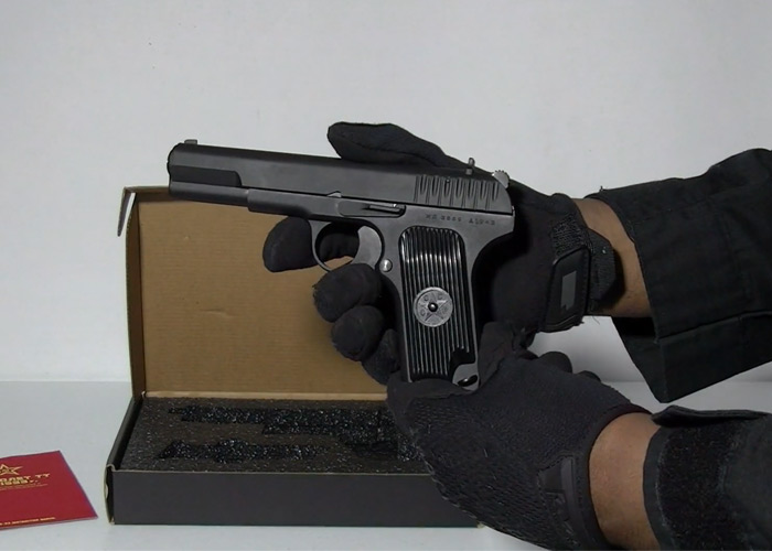 Airsoft Mike: SRC SR-33 GBB Pistol