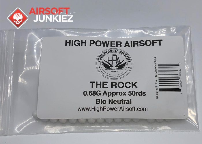Airsoftjunkiez High Power Airsoft .68g "The Rock" BBs