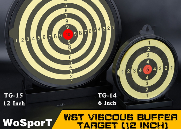 WoSport Viscous Buffer Target Popular Airsoft To The Airsoft
