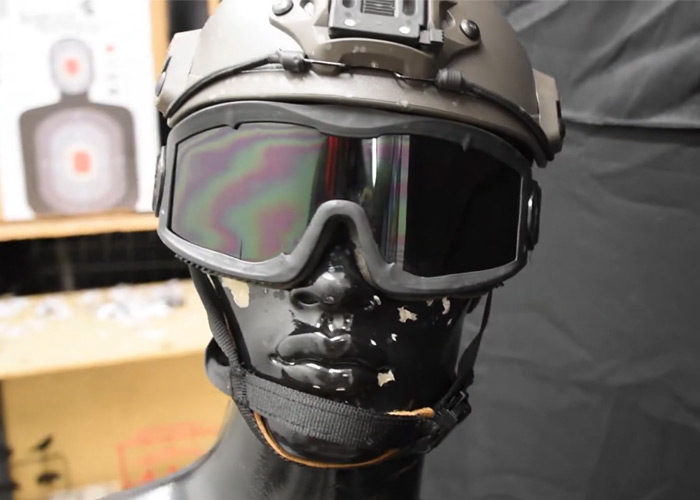 AMS Lancer Tactical AERO Goggles Stress Test