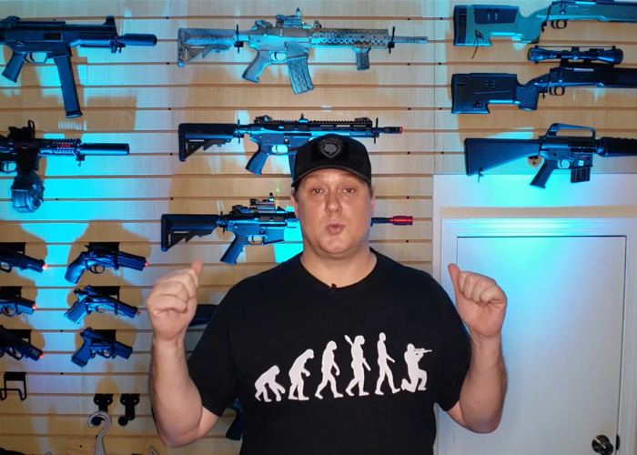 Salty Old Gamer's Airsoft Gun Collection