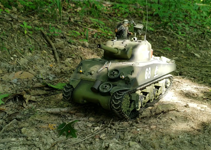 Heng Long Sherman M4A3 Airsoft Tank Popular Airsoft To The