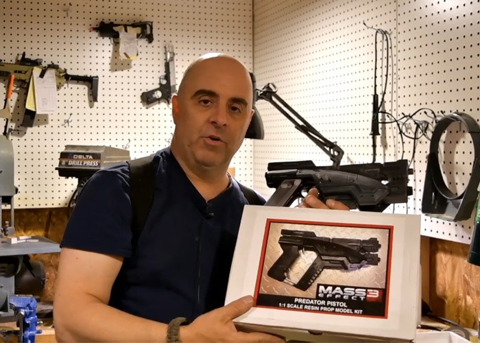 Replay Sports Custom Mass Effect Predator Airsoft Pistol #1