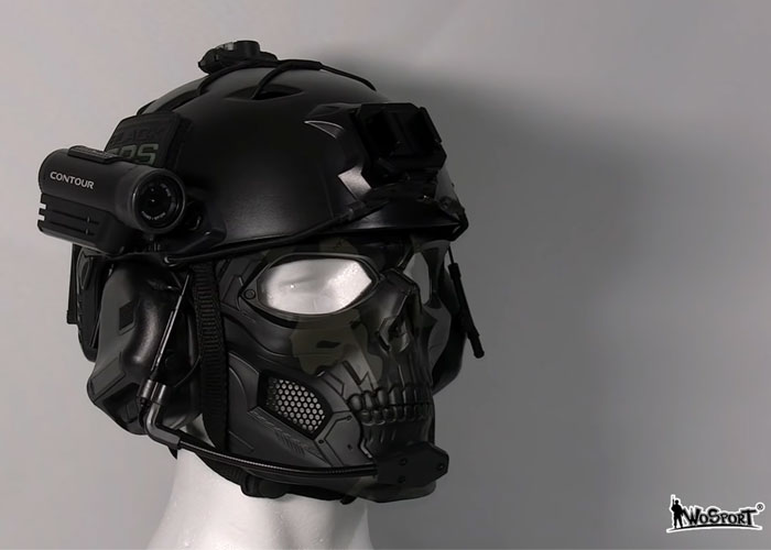 WST Gen 5 Headset & Skull Messenger Mask Popular Airsoft To
