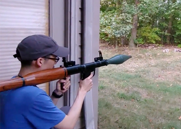 Matrix RPG Launcher Munitions Test Popular Airsoft To The