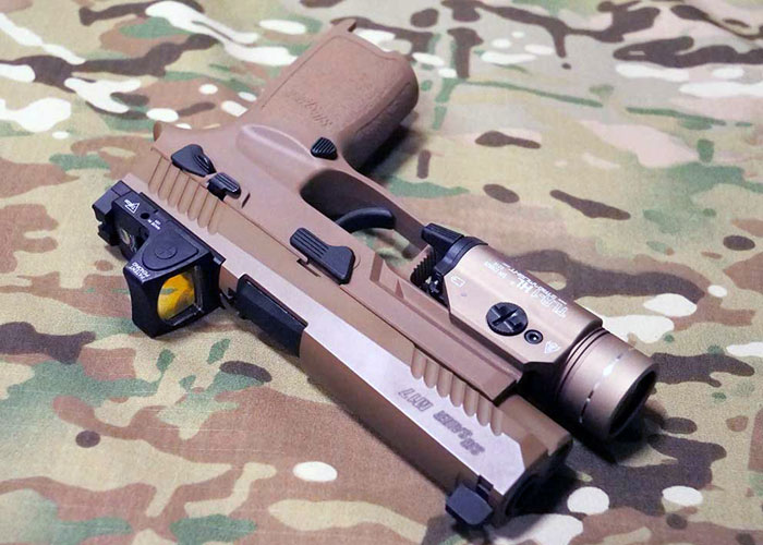 RMRマウント SIG AIR/VFC M17 SIG P320 ARROW ARMS CNC RMRマウントベース (SIG AIR / VFC M17 M18対応