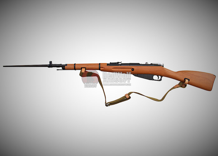 RedWolf Airsoft Gun Heaven Mosin Nagant Co2 Faux Wood