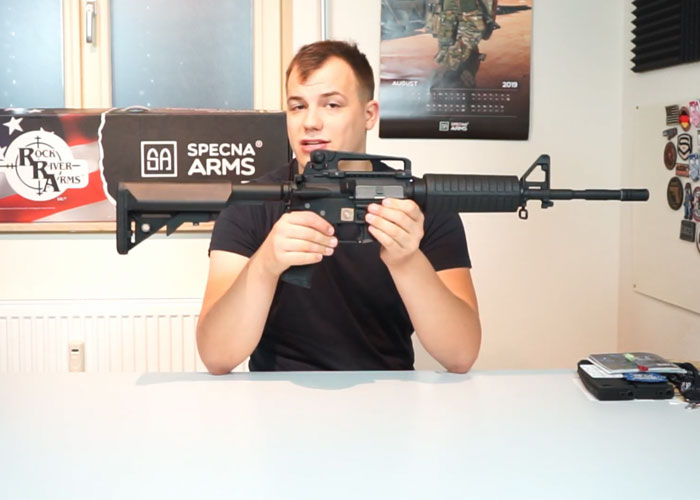 Tom's Airsoft Channels Specna Arms M4A1 AEG Review 