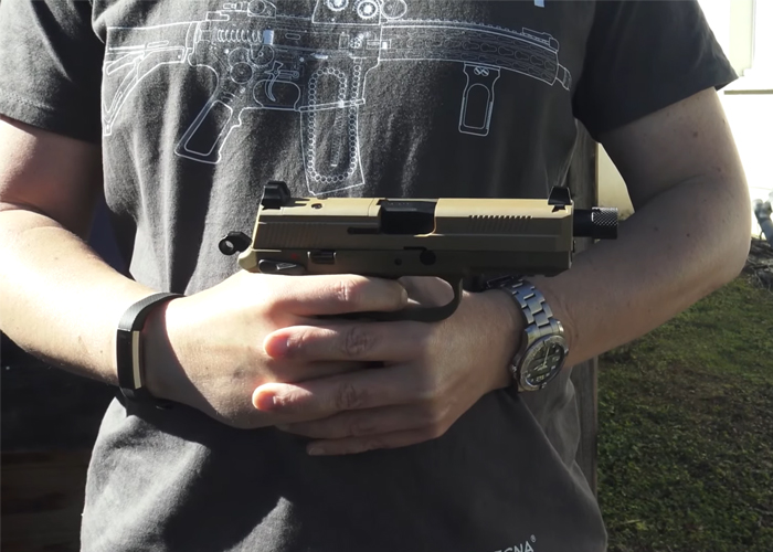 L'Antre du Dingo Tokyo Marui FNX-45 GBB Shooting Tests