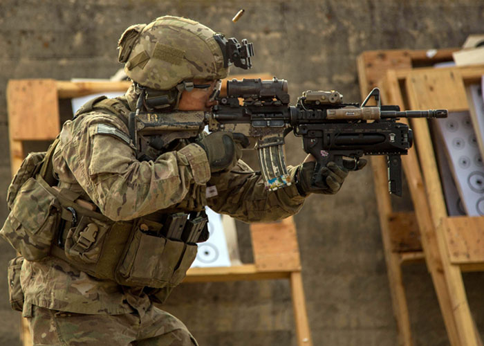 U.S. Ranger with M320 Launcher