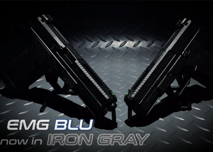 Evike.com EMG SAI BLU Iron Gray Edition