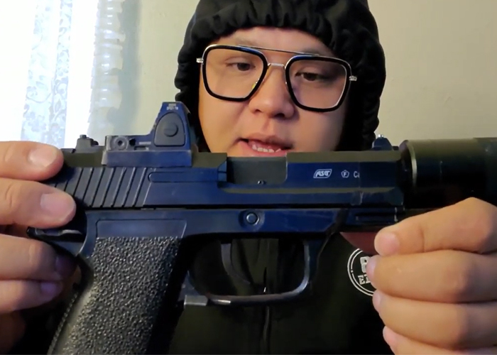 Trung The Maker Stubby ASG MK23 Assassin NBB Modification