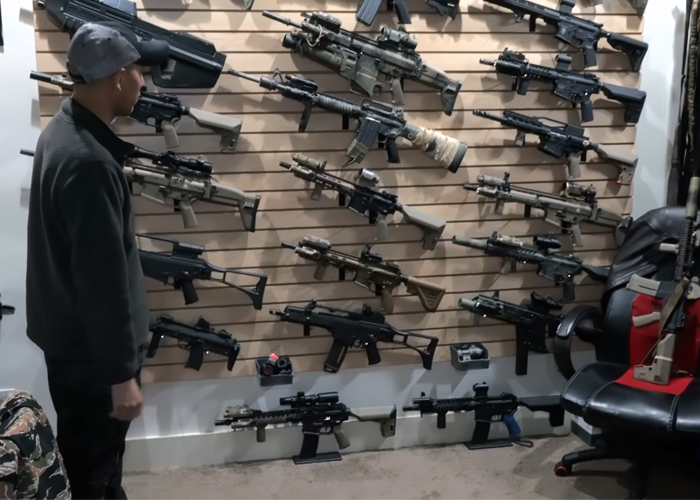 Spartan117gw Shows His "The Armory"