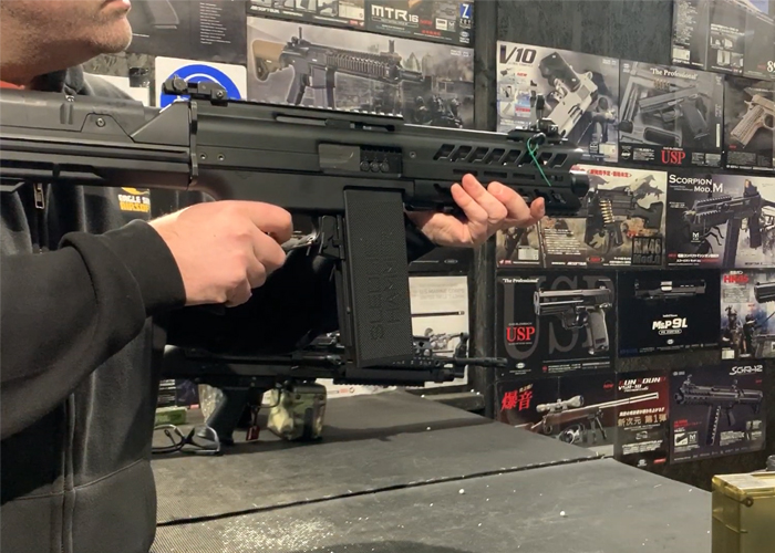 Eagle6 Airsoft: Upgraded Tokyo Marui SGR12 AES Test