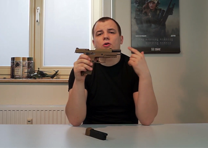 Tom's Airsoft Channel: Sig Sauer M17 GBB