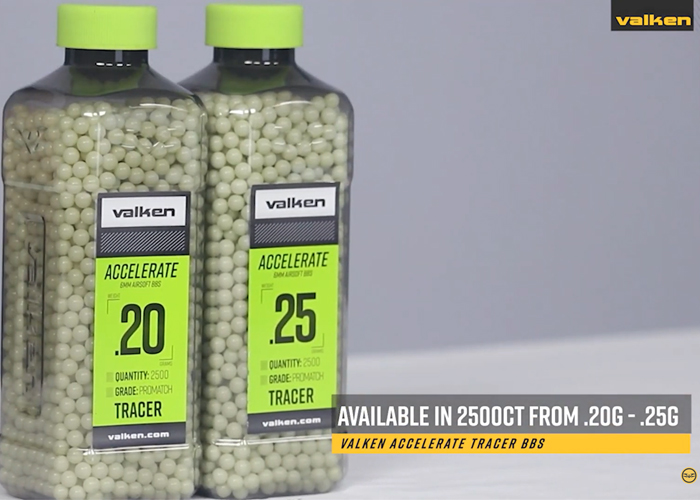 Valken Accelerate ProMatch Tracer BBs
