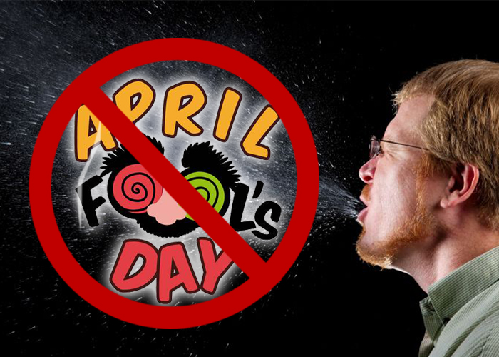 No April Fool's Covid-19