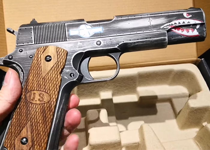 CRW Airsoft AW Custom Auto-Ordnance Squadron 1911 GBB Preview