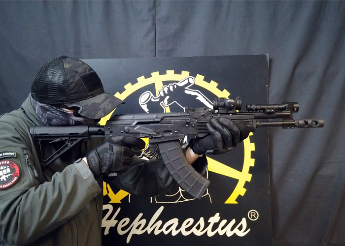 Hephaestus AK CNC 強化スチールトリガー (Tactical Type B/東京