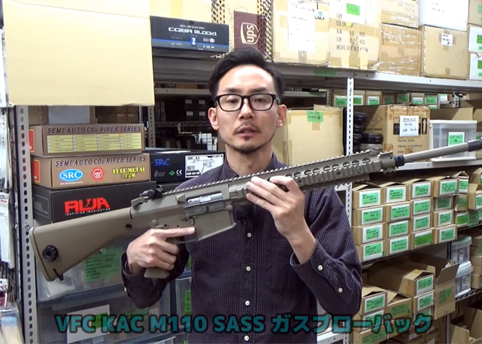VFC KAC M110 SASS Gas Blowback Orga Review