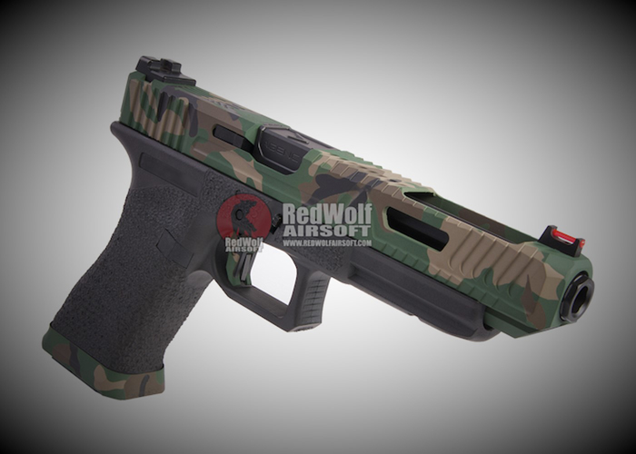 RWC Agency Arms Bonesaw 34 In Cerakote Woodland | Popular RWC Agency Arms Bonesaw 34 In Cerakote Woodland | Popular
