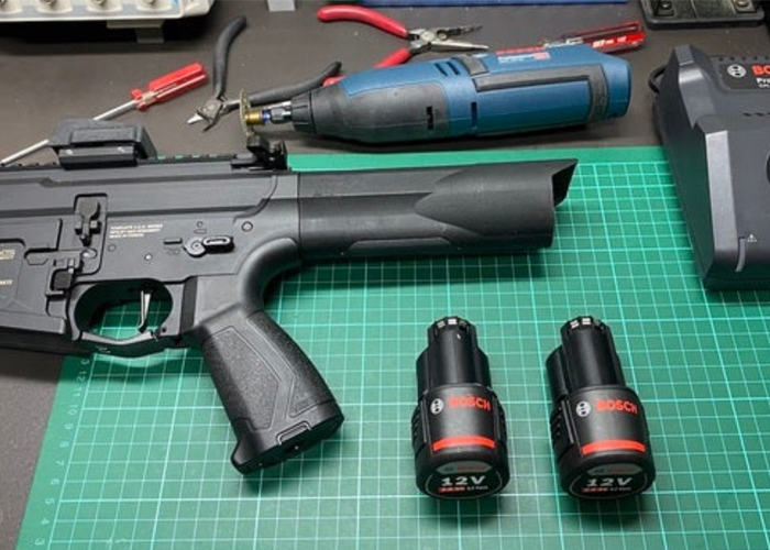 ShinWei Chiou G&G ARP9/ARP556 BOSCH PowerTool Battery Stock