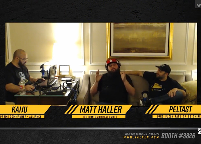 Valken Debrief Airsoft Live Show Episode 112