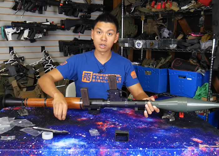 DesertFox Airsoft Builds An Airsoft RPG7 Popular Airsoft To