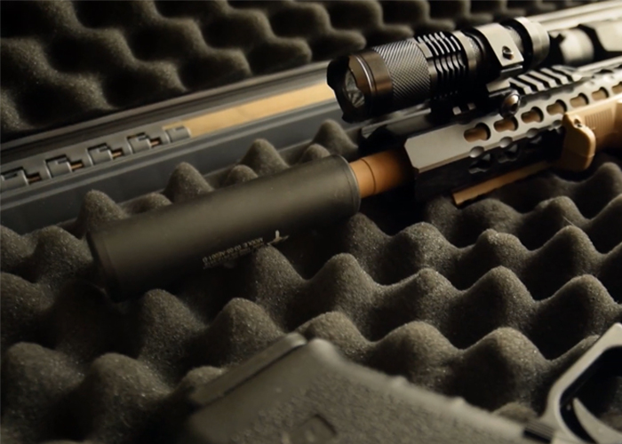3D Printed Over Silencer For Airsoft Airsoft: Welcome To The Airsoft World