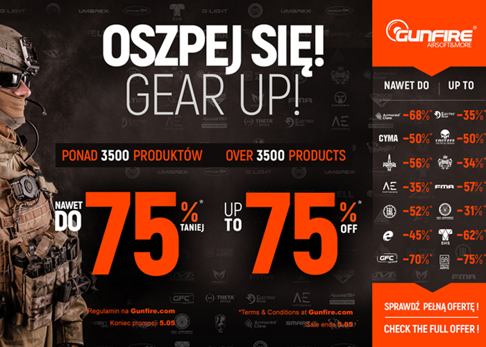 Gunfire Gear Up Sale 2020