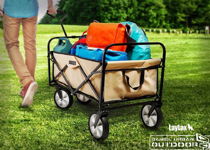 Laylax Daniel Urban Outdoor Folding Carry Wagon