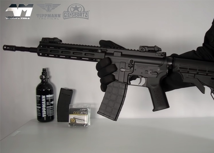 Airsoft Mike Tippmann M4 Blowback HPA & CO2 Rifle Version 2
