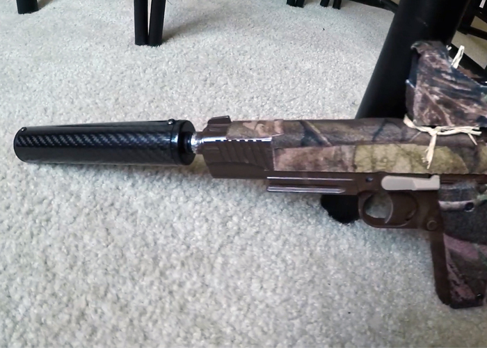 DIY Airsoft Carbon Fiber Suppressor Popular Airsoft To The