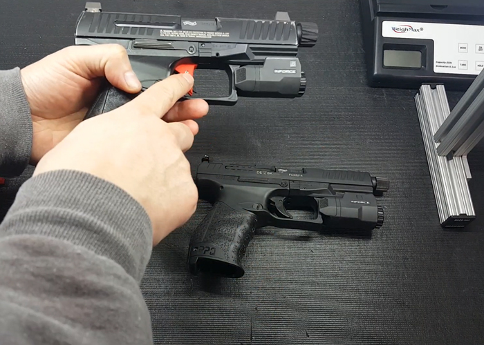 Deranged Airsoft: Comparison Of The Airsoft Walther PPQ To The Real Walther PPQ