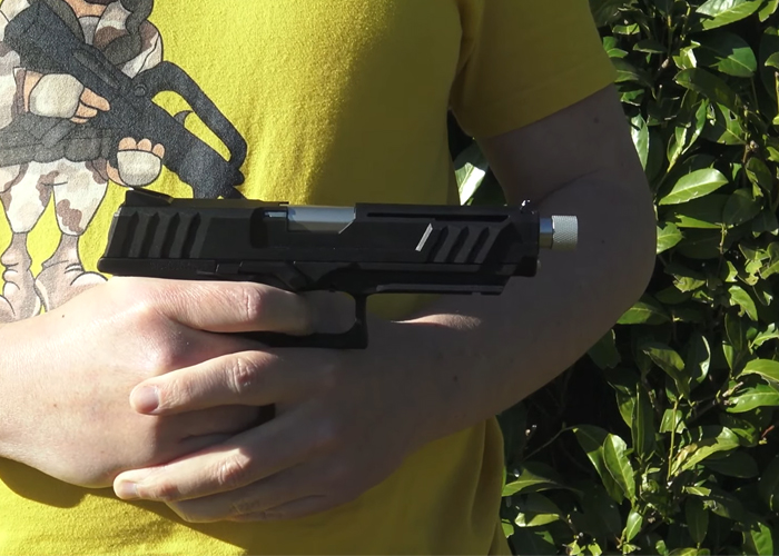 L'Antre Du Dingo: G&G GTP-9 GBB Pistol Shooting Tests