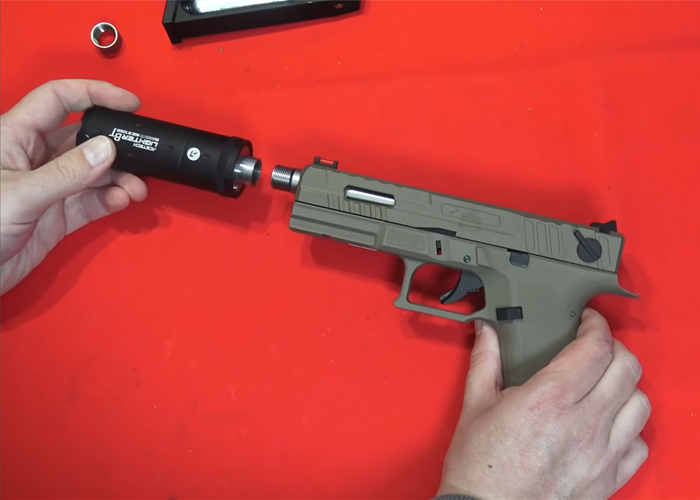 L'Antre Du Dingo KJ Works KP13-F Full Auto CO2 Blowback Pistol