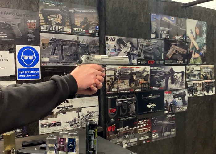 Eagle6 Airsoft Repaired TM Desert Eagle GBB Test