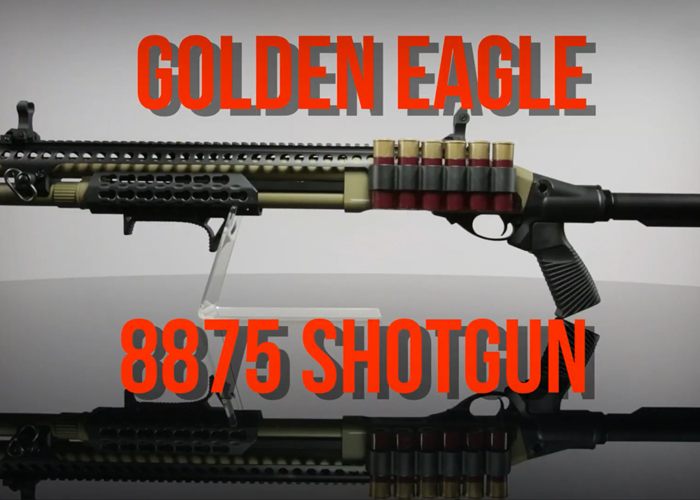 Gunfire Instant Airsoft Video: Golden Eagle 8875 Shotgun